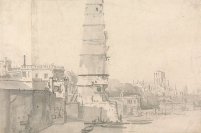 Vue de la Waterhouse et de l