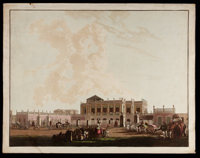 Ancienne maison du gouvernement des vues de Calcutta - Thomas und William Daniell