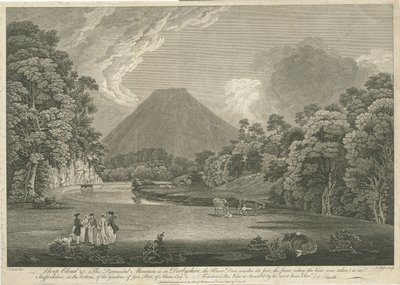 Dovedale - Thorpe Cloud (gravure) - Thomas of Derby (after) Smith