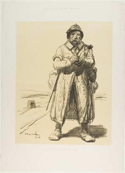 Un vétéran de la vieille garde - Théophile Alexandre Pierre Steinlen