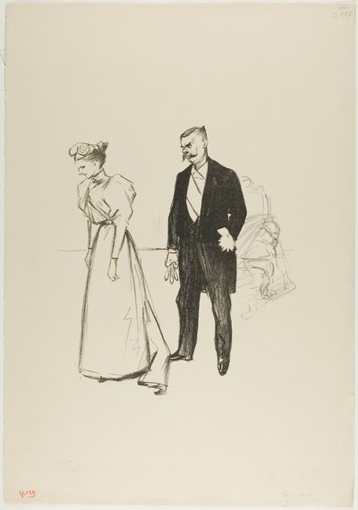 Enfin seul ! - Théophile Alexandre Pierre Steinlen