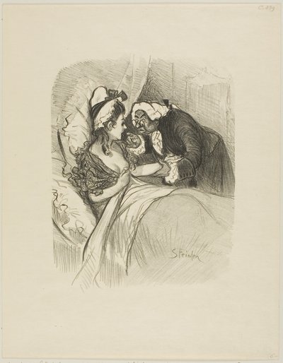 Dame Jacinthe - Théophile Alexandre Pierre Steinlen