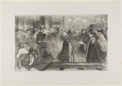Salle de danse - Théophile Alexandre Pierre Steinlen
