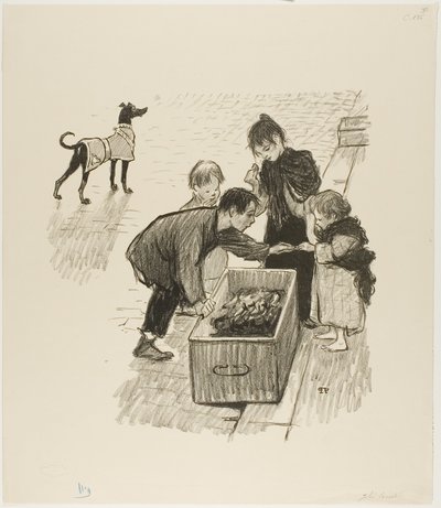 La haute société ! - Théophile Alexandre Pierre Steinlen