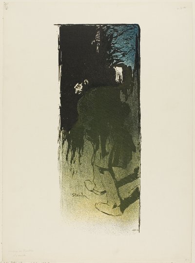 La Nuit - Théophile Alexandre Pierre Steinlen