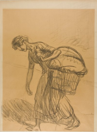 Blanchisseuse - Théophile Alexandre Pierre Steinlen