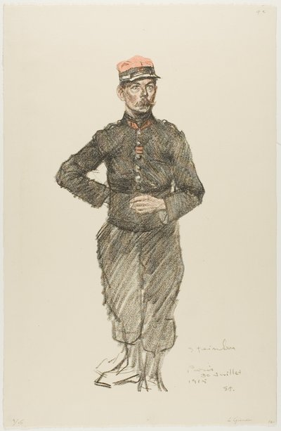 Legionnaire - Théophile Alexandre Pierre Steinlen