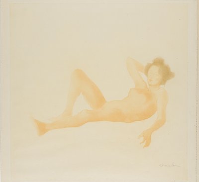 Femme couchée - Théophile Alexandre Pierre Steinlen