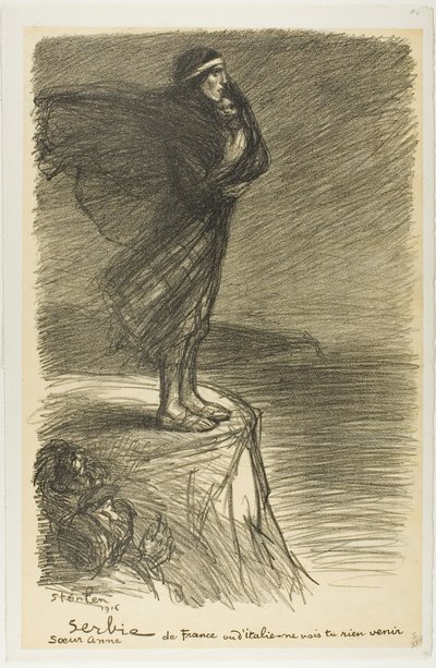 Serbie : Sœur Anne, plaque vingt de Actualités - Théophile Alexandre Pierre Steinlen