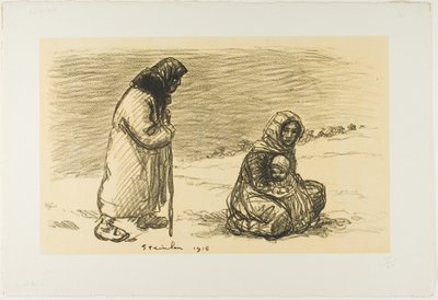 Cavalerie serbe, premier épisode - Théophile Alexandre Pierre Steinlen