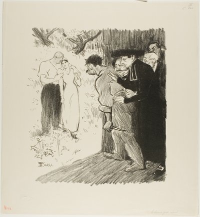 La dernière embuscade - Théophile Alexandre Pierre Steinlen