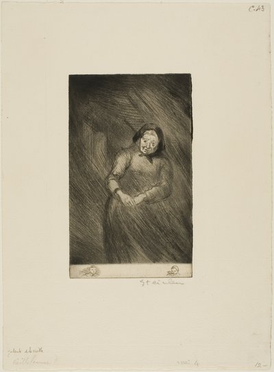 Le vieux bavard - Théophile Alexandre Pierre Steinlen