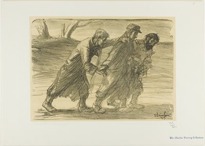 Trois camarades - Théophile Alexandre Pierre Steinlen