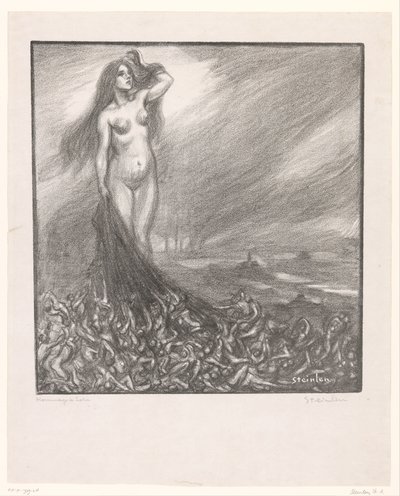 Hommage à Zola - Théophile Alexandre Steinlen (signed by artist)