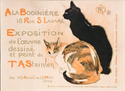 À la Bodinière, 1894 - Théophile Alexandre Steinlen