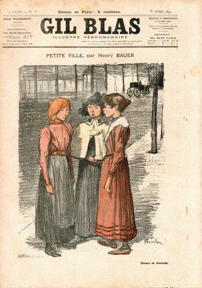 Couverture de Gil Blas - Théophile Alexandre Steinlen