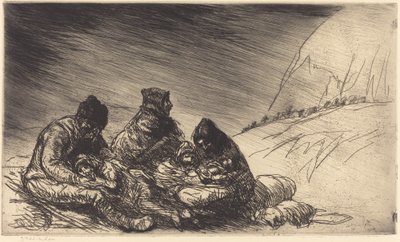 Exode - Théophile Alexandre Steinlen