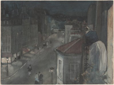 Depuis le Sixième Étage - Théophile Alexandre Steinlen