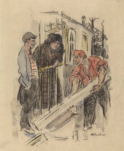 Commérages - Théophile Alexandre Steinlen
