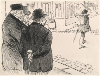 Il agit comme un peintre - Théophile Alexandre Steinlen