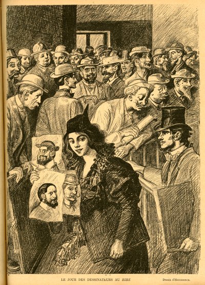 Illustration de Heidbrinck dans Le Rire - Théophile Alexandre Steinlen