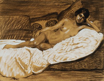 Nu allongé - Théophile Alexandre Steinlen