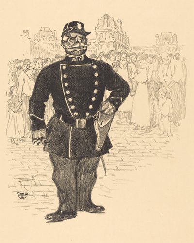 Paix dans les rues, fin 19e-début 20e siècle - Théophile Alexandre Steinlen