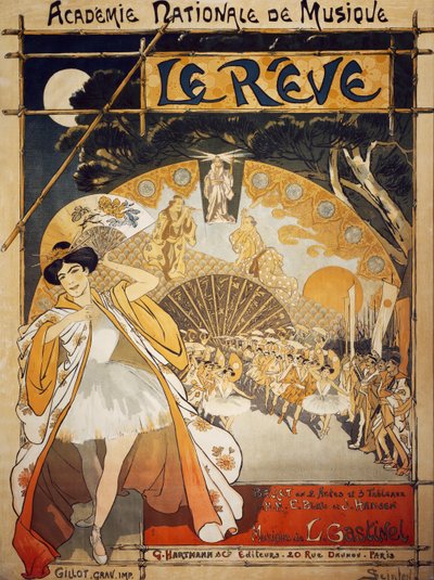 Affiche pour Le Rêve, ballet d