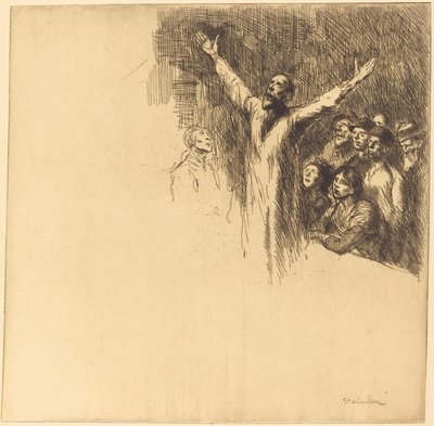 Prophète, 1902 - Théophile Alexandre Steinlen