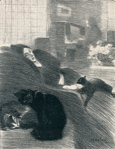 Quand Nous Serons Vieux de Chansons De Femmes, 1897, 1898 - Théophile Alexandre Steinlen