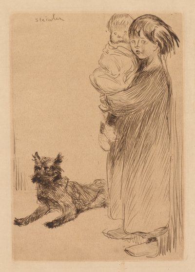 La Grande Soeur (The Big Sister) - Théophile Alexandre Steinlen