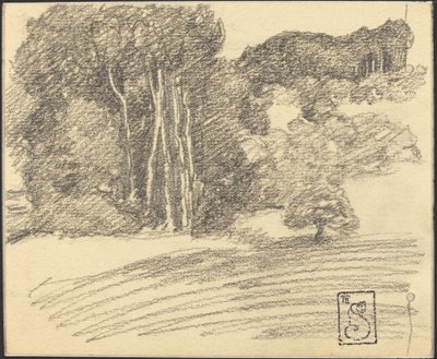La Forêt à Courdemanche - Théophile Alexandre Steinlen