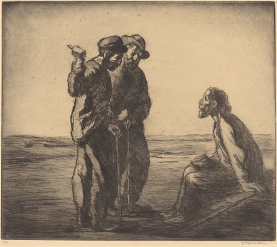 Les trois compagnons, 1912 - Théophile Alexandre Steinlen