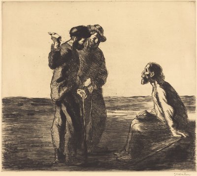 Les trois compagnons - Théophile Alexandre Steinlen