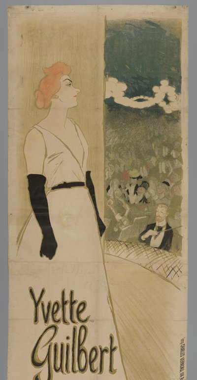 Yvette Guilbert Ambassadeurs - Théophile Alexandre Steinlen