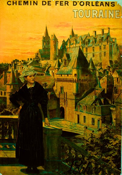 Affiche de chemin de fer français - Théophile Poilpot