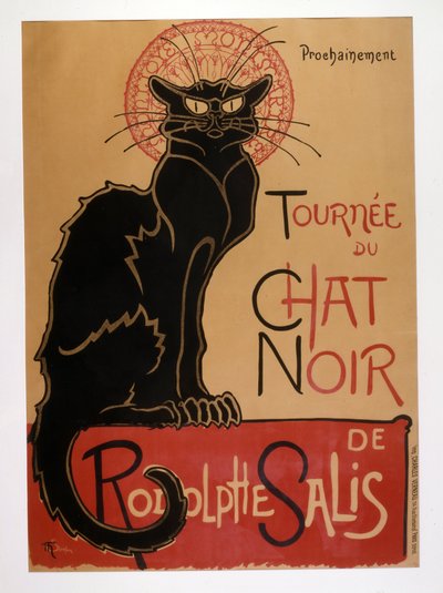 Tournée du Chat Noir de Rodolphe Salis - Théophile Alexandre Steinlen