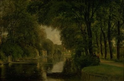 Un canal. Frederiksværk, Zélande - Thorald Brendstrup