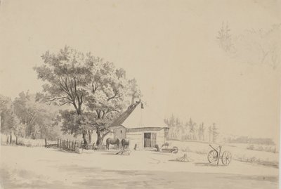Paysage avec une forge - Thorald Brendstrup