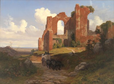 Vue des Thermes de Caracalla à Rome - Thorald Læssøe