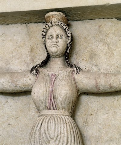 Tombe thrace de Sveshtari, (détail) d