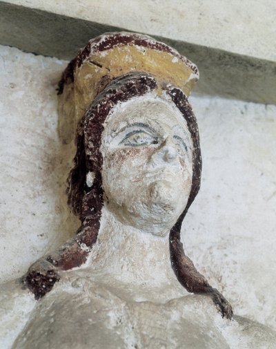 Tombe thrace de Sveshtari, détail (statue de femme en Atlas), 3ème siècle av. J.-C. - Thracian Thracian