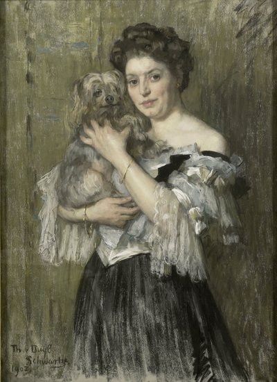 Maria Catharina Josephine Jordan (1866-1948). Épouse du peintre George Hendrik Breitner - Thérèse Schwartze