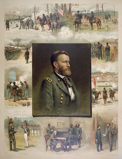 Grant de West Point à Appomattox - Thure de (after) Thulstrup