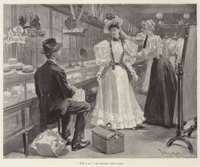 Illustration pour Le Jour de Leur Mariage, par W D Howells - Thure de Thulstrup