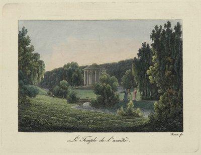 Vue du Temple de l