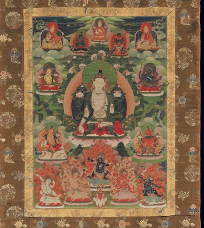 Manjushri, Bodhisattva de la Sagesse - Tibetan School