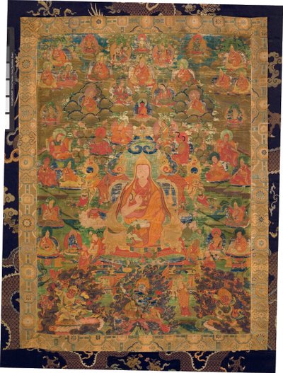 Troisième Panchen Lama Losan Penden Yeshe - Tibetan School
