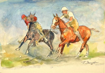 Match de polo - Tibor Dengyel