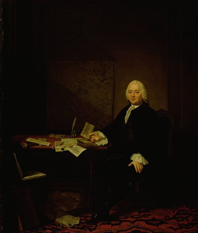 Portrait de Jan Wagenaar, historien de la ville d